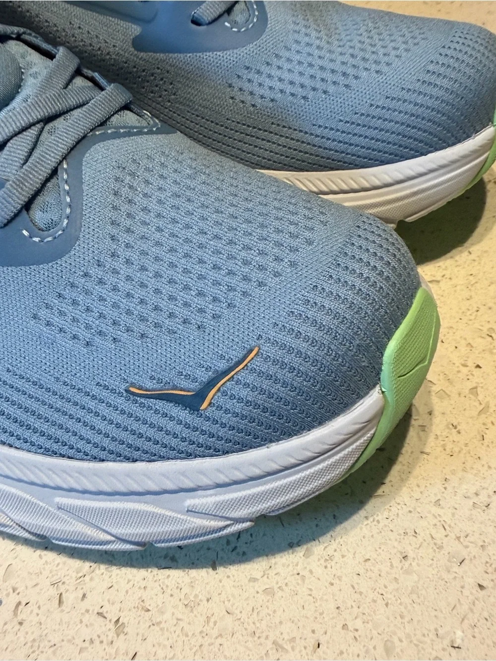 Hoka light blue